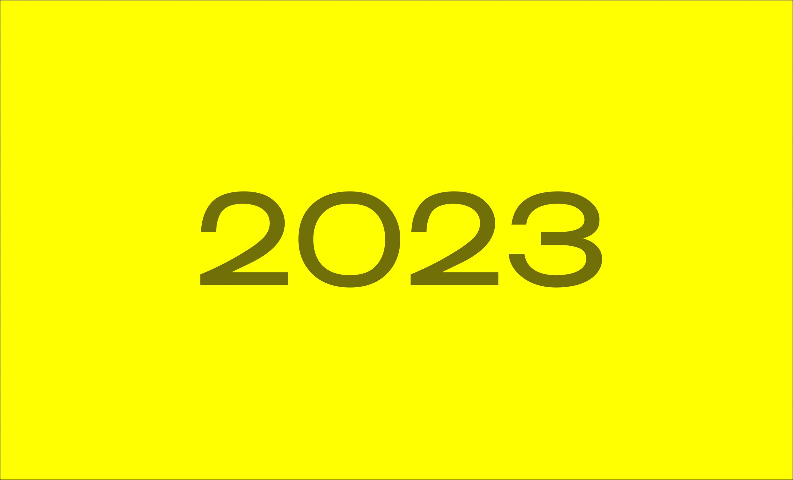 2023 done properly